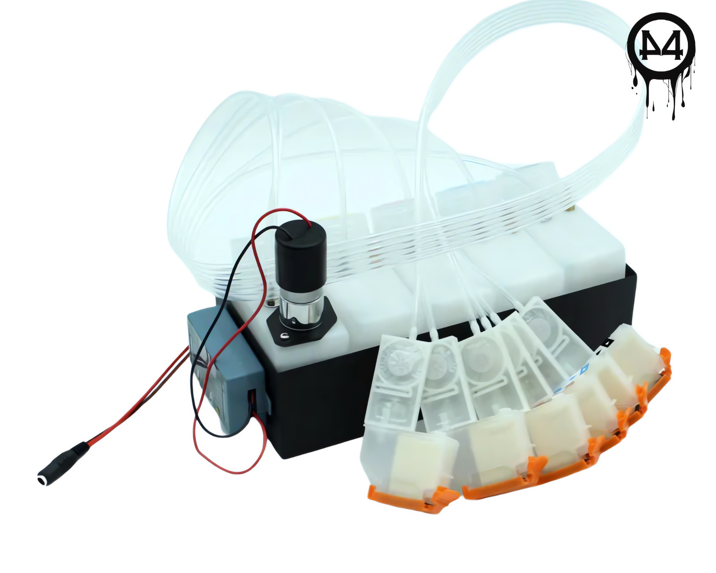 XP15000 DTF CISS System – White Ink 250ML Tank with Timer Stirrer & Adjustable Voltage Power | For Epson XP-15000 XP-15080 XP-15010