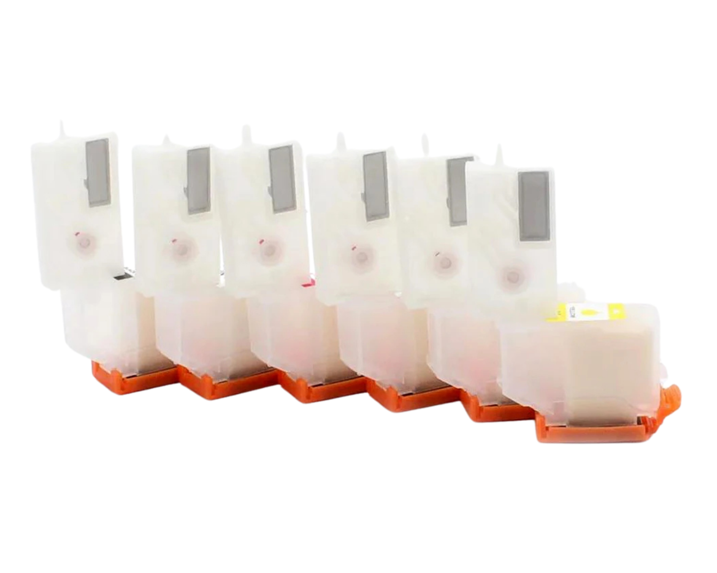 XP-15000 DTF Cartridge Kit – No Chip, 6PCS Ink Cartridge + 6 Damper
